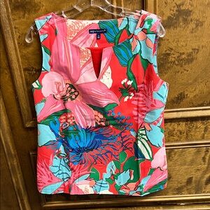 Talbots Women's Floral Tank Top